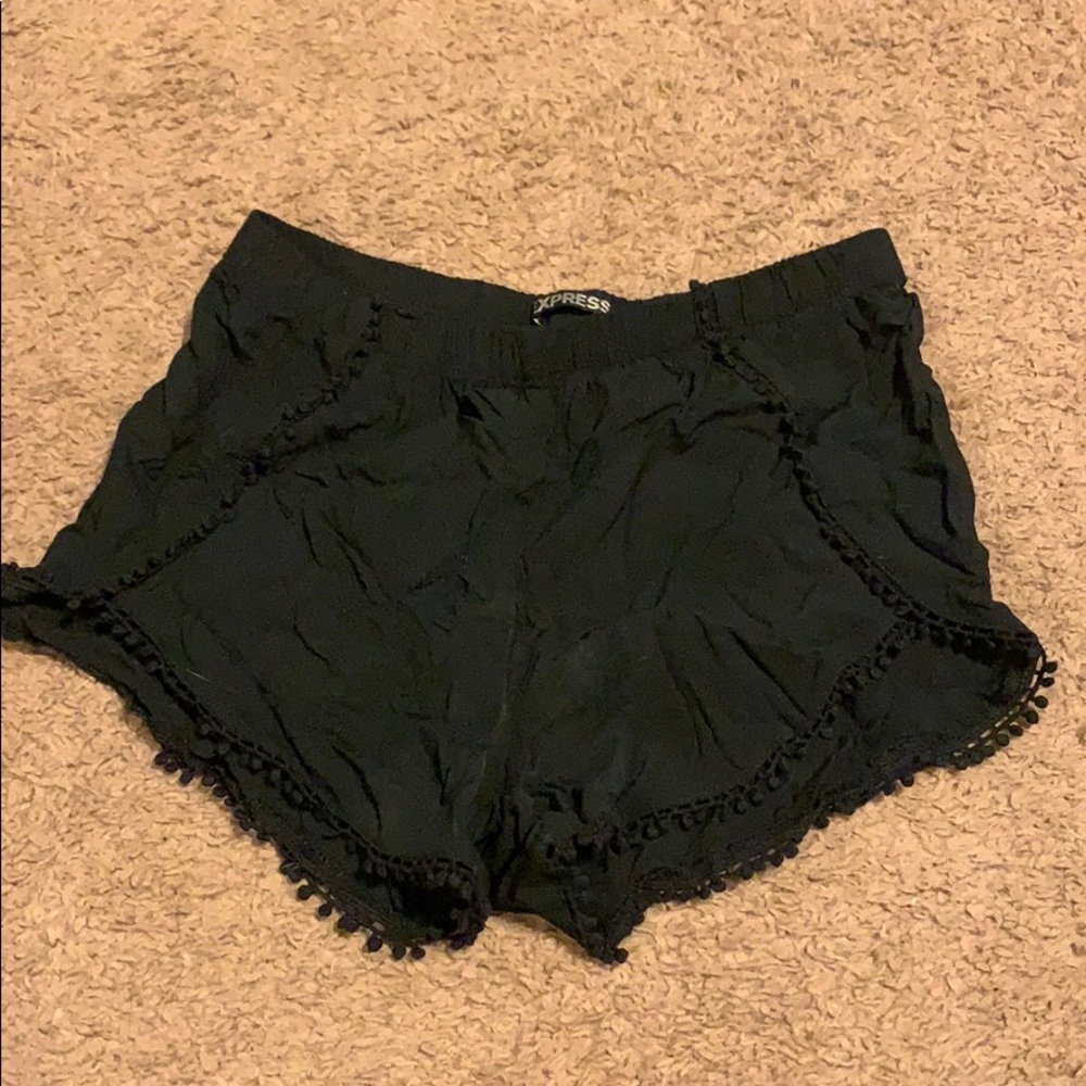 Express Stretchy black shorts